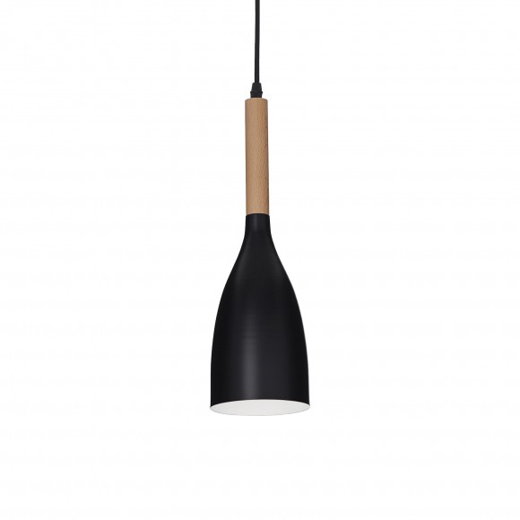 Ideal Lux 110752 závesné stropné svietidlo Manhattan Nero 1x40W | E14 - čierne