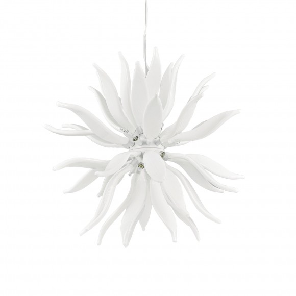 Ideal Lux 112268 závesné stropné svietidlo Leaves Bianco 12x40W | G9 - biele