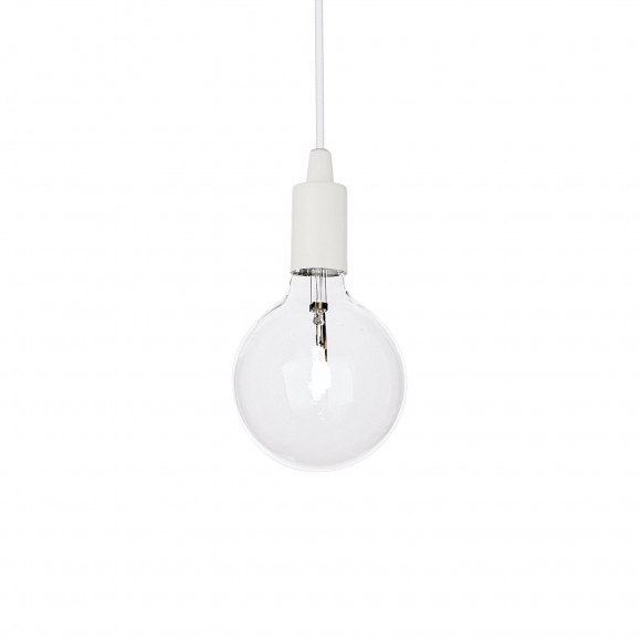 Ideal Lux 113302 závesné stropné svietidlo Edison Bianco 1x60W | E27 - biela