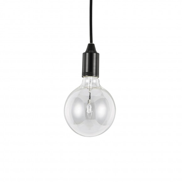 Ideal Lux 113319 závesné stropné svietidlo Edison Nero 1x60W | E27 - čierne