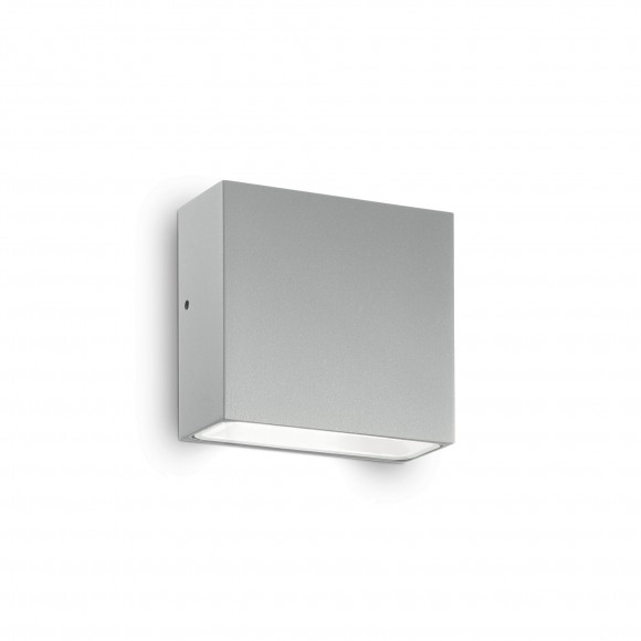 Ideal Lux 113760 vonkajšie nástenné svietidlo Tetris 1x15W | G9 | IP44 - šedé