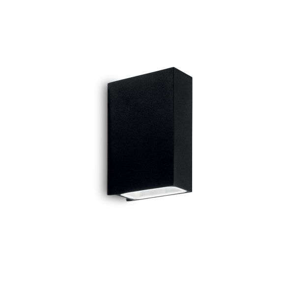 Ideal Lux 113784 vonkajšie nástenné svietidlo Tetris 2x15W | G9 | IP44 - čierne