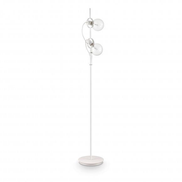 Ideal Lux 119458 stojaca lampa Radio 2x60W | E27 - biela