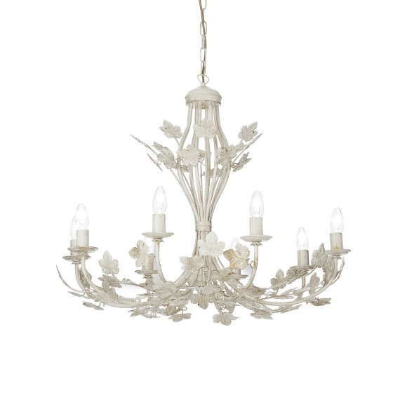 Ideal Lux 121574 závesné stropné svietidlo Champagne 8x40W | E14