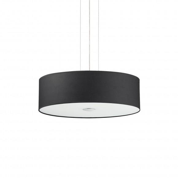 Ideal Lux 122243 závesné stropné svietidlo Woody Nero 4x60W | E27 - čierne