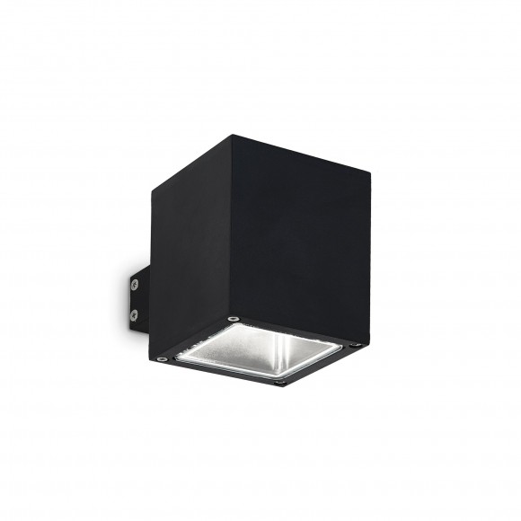 Ideal Lux 123080 vonkajšie nástenné svietidlo SNIF Square Nero 1x40W | G9 | IP44 - čierne