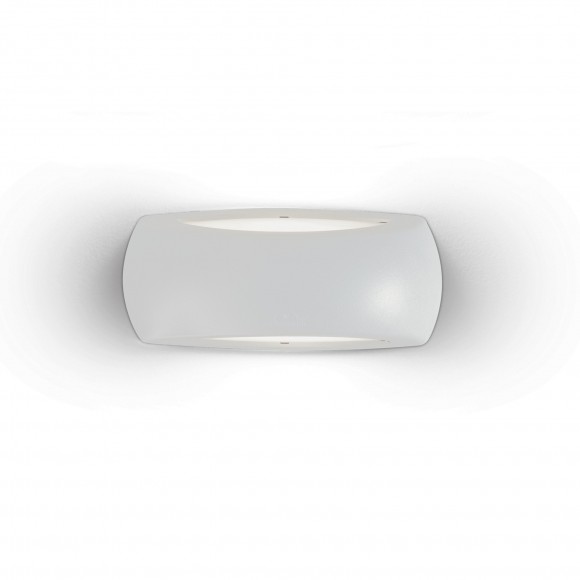 Ideal Lux 123745 vonkajšie nástenné svietidlo Francy Bianco 1x23W | E27 | IP66 - biele