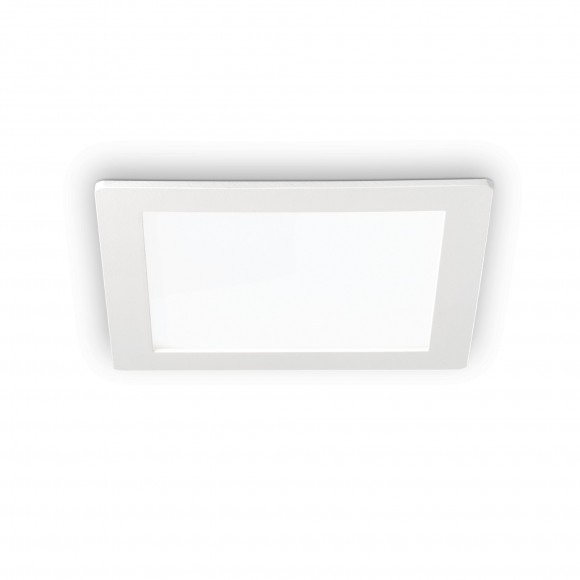 Ideal Lux 124001 LED zápustné bodové svietidlo Groove 1x20W | 1550lm | 3000K - biele