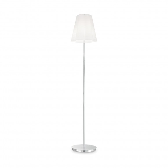 Ideal Lux 125480 stojaca lampa Sesto 2x60W | E27 - biela
