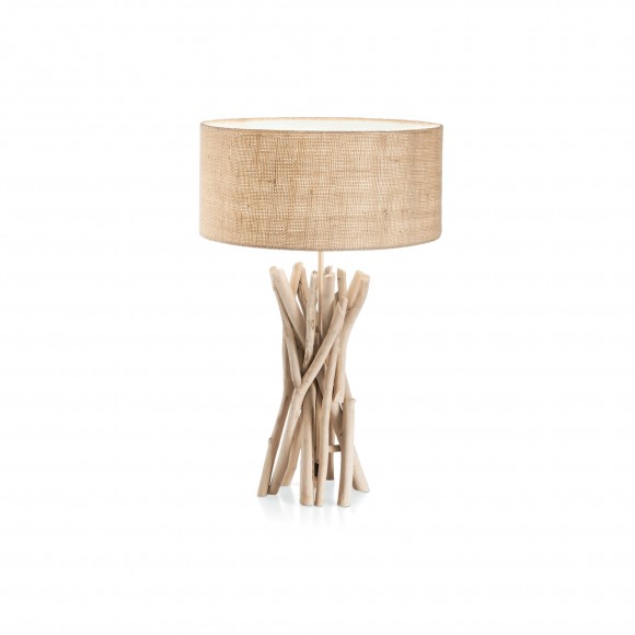 Ideal Lux 129570 stolná lampička Driftwood 1x60W | E27 - prírodné