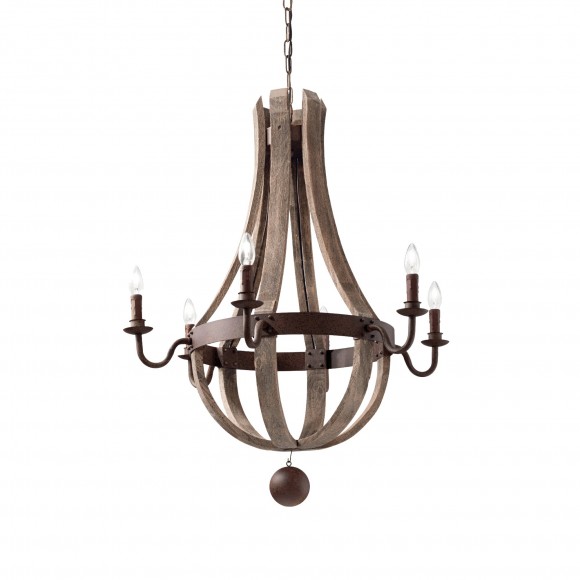 Ideal Lux 129693 závesné stropné svietidlo Millennium 6x40W | E14