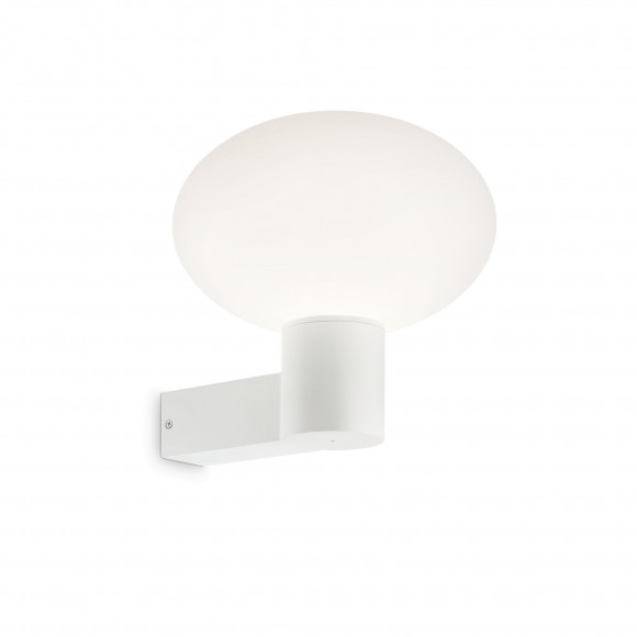 Ideal Lux 136172 vonkajšia nástenná lampa Armony 1x60W | E27 - biela