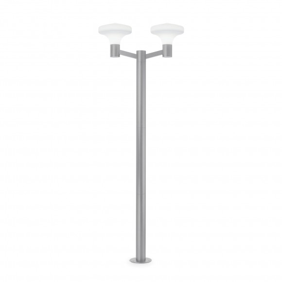 Ideal Lux 136202 vonkajšia lampa Sound 2x60W | E27 - šedá