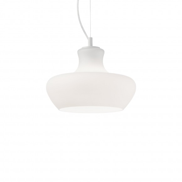 Ideal Lux 137315 závesné stropné svietidlo Aladino 1x60W | E27 - biele