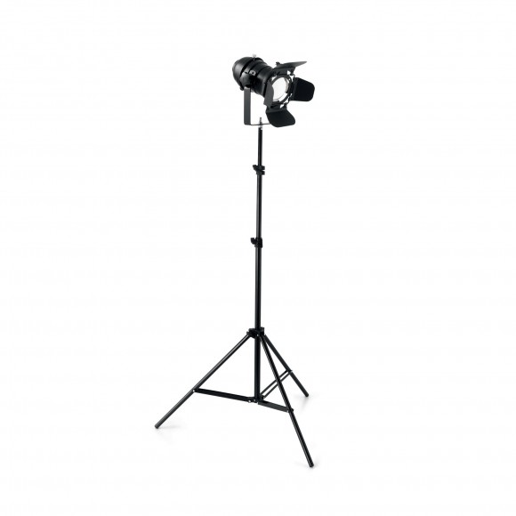 Ideal Lux 138527 stojaca lampa Movie 1x60W | E27 - čierna