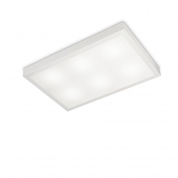 Ideal Lux 142180 prisadené stropné svietidlo Union 6x15W | GX53 - biele