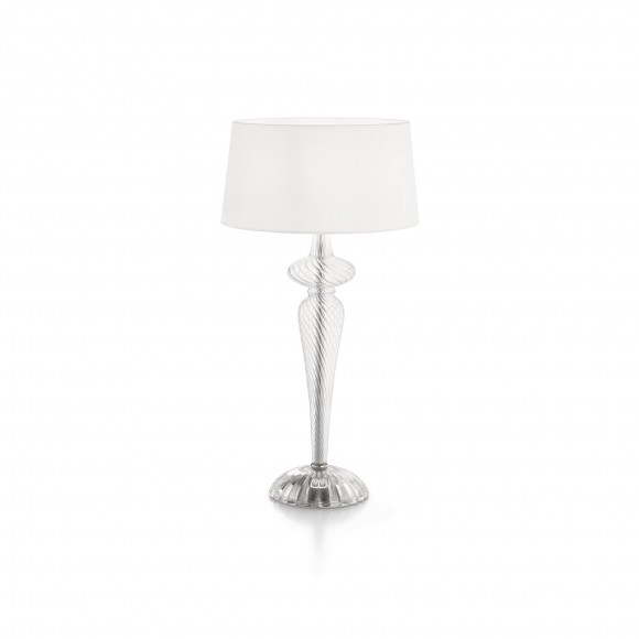Ideal Lux 142593 stojaca lampa Forcola 1x60W | E27 - biela