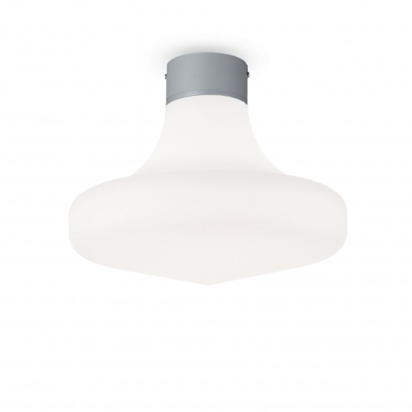 Ideal Lux 144191 vonkajšie prisadené stropné svietidlo Sound 1x60W | E27 - biele