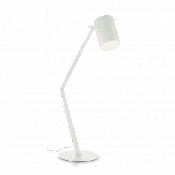 Ideal Lux 144818 stojaca lampa Bin 1x60W | E27 - biela