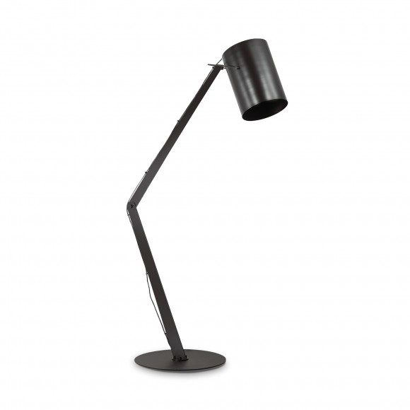 Ideal Lux 144849 stojaca lampa Bin 1x60W | E27 - čierna