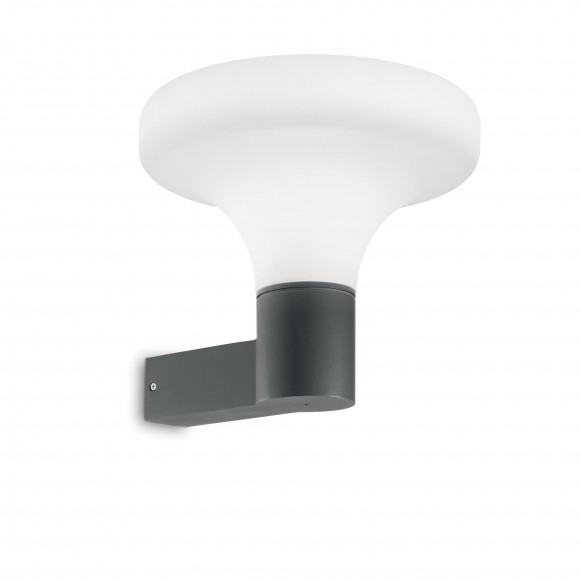 Ideal Lux 146553 vonkajšie nástenné svietidlo Sound 1x60W | E27 | IP44 - antracit