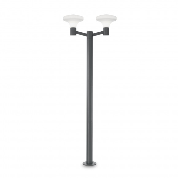 Ideal Lux 146874 vonkajšia lampa Sound 2x60W | E27 | IP44 - antracit