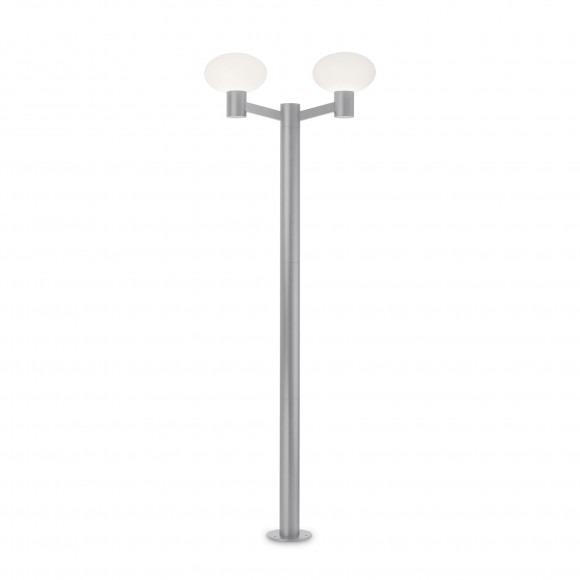 Ideal Lux 147390 vonkajšia lampa Armony 2x60W | E27 | IP44 - šedá