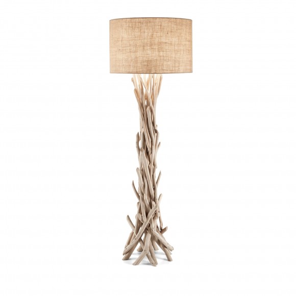 Ideal Lux 148939 stojaca lampa Driftwood 1x60W | E27