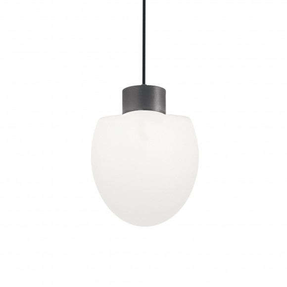 Ideal Lux 149974 vonkajšie závesné stropné svietidlo Concerto 1x60W | E27 | IP44 - antracit