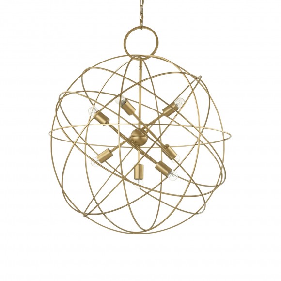 Ideal Lux 156033 závesné stropné svietidlo Konse 7x60W | E27 - čierne