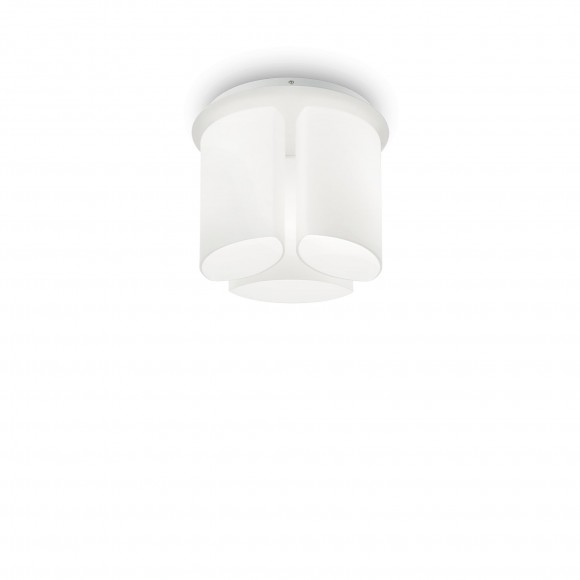 Ideal Lux 159638 prisadené stropné svietidlo Almond 3x60W | E27 - biele