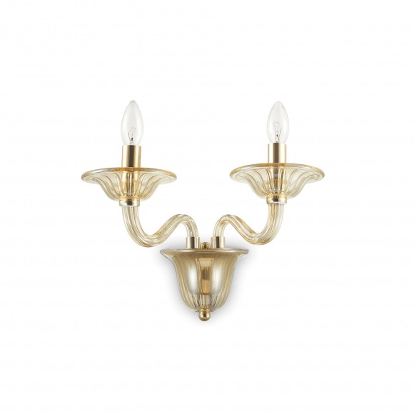 Ideal Lux 159935 nástenné svietidlo Danieli 2x40W|E14