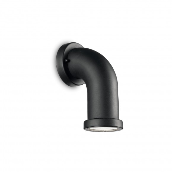 Ideal Lux 160559 vonkajšie nástenné svietidlo Pipeline Nero 1x35W | GU10 | IP44 - čierne