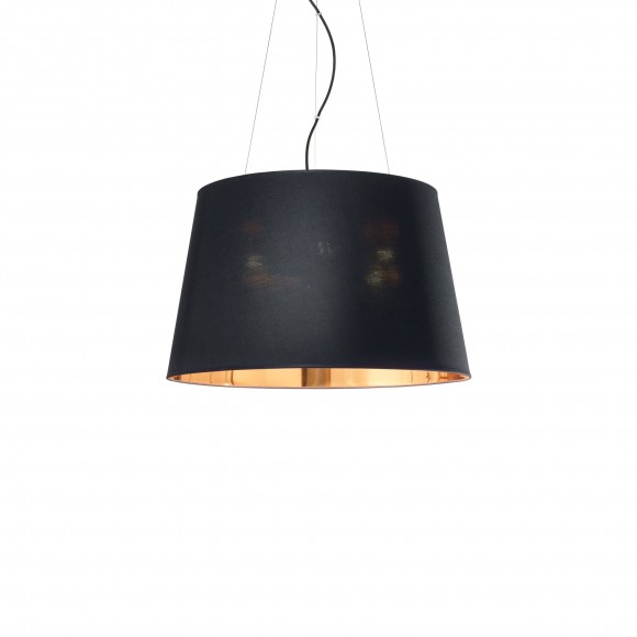Ideal Lux 161648 závesné stropné svietidlo Nordik 4x60W | E27 - čierne