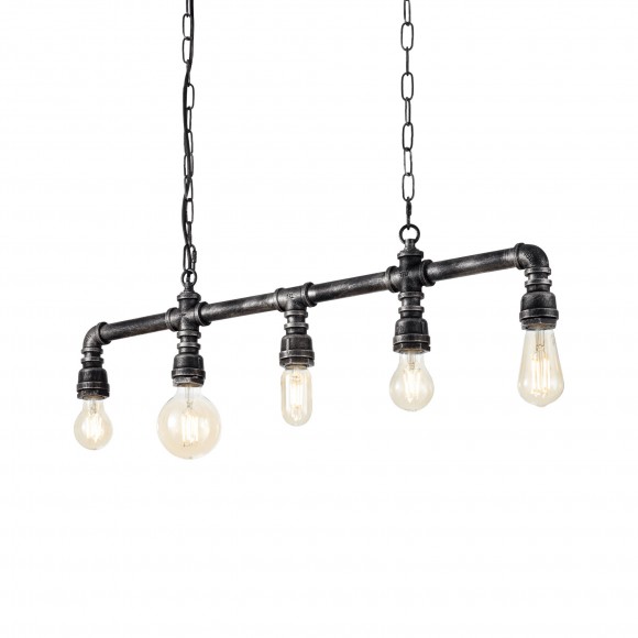 Ideal Lux 175355 závesné stropné svietidlo Plumber 5x60W|E27