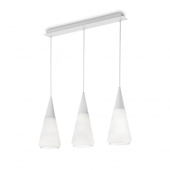 Ideal Lux 176277 závesné stropné svietidlo Wave 3x60W|E27