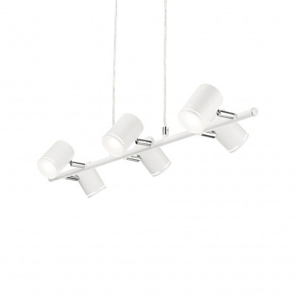 Ideal Lux 186825 LED závesné stropné svietidlo Shots 6x30W|3000K