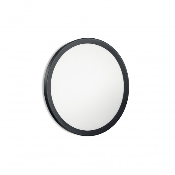 Ideal Lux 205380 prisadená stropná a nástenná lampa Ufo 1x36W | 3000K - čierna