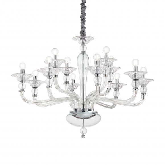 Ideal Lux 213484 závesné stropné svietidlo Danieli 12x40W|E14