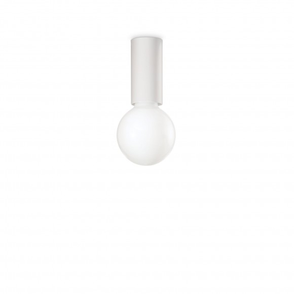 Ideal Lux 232966 prisadený stropný luster Petit 1x60W | E27 - biely