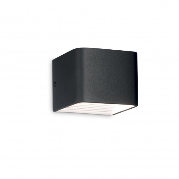 Ideal Lux 243191 LED nástenná lampa Click 1x6W | 3000K - čierna