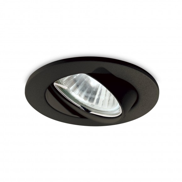 Ideal Lux 243825 výklopná zápustná lampa Swing 1x50W | GU10 - čierna