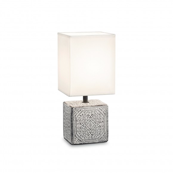 Ideal Lux 245348 stolné dekoratívne svietidlo Kali 1x40W | E14 - biele