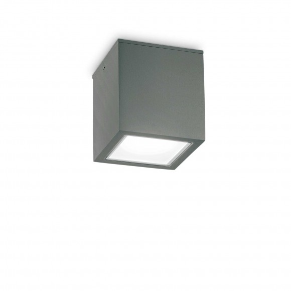 Ideal Lux 251516 prisadené stropné svietidlo Techo big 1x20W | GU10 | IP54 - antracit