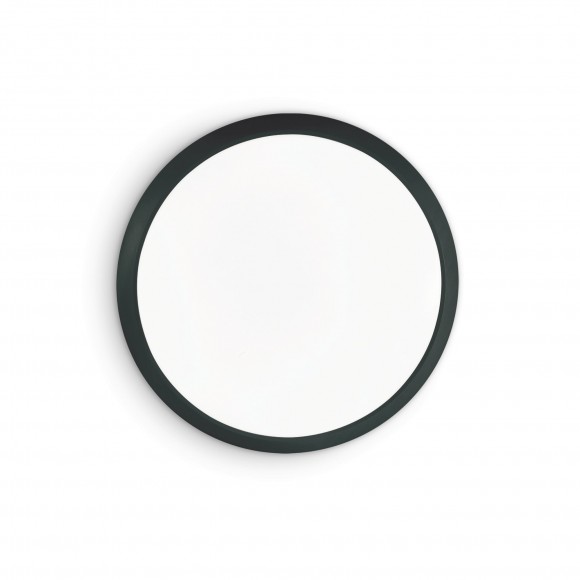 Ideal Lux 252643 LED prisadená stropná a nástenné lampa Gemma 1x36W | 3000K - čierna