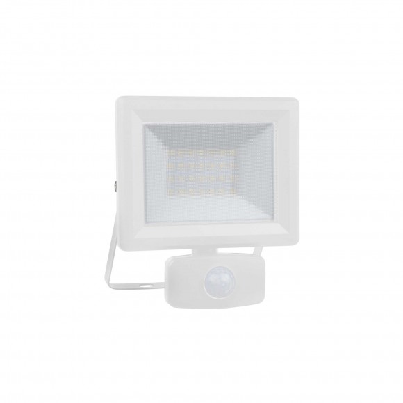 Ideal Lux 269108 LED vonkajší reflektor s pohybovým snímačom Flood 1x20W | 1850lm | 4000K | IP65 - biela
