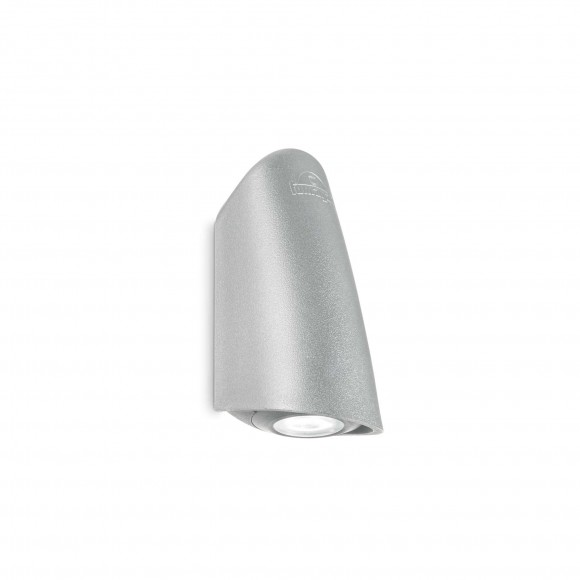 Ideal Lux 270098 vonkajšie nástenné svietidlo Angus 1x1,7W | G9 LED | 170l | 3000K | IP67 - šedá