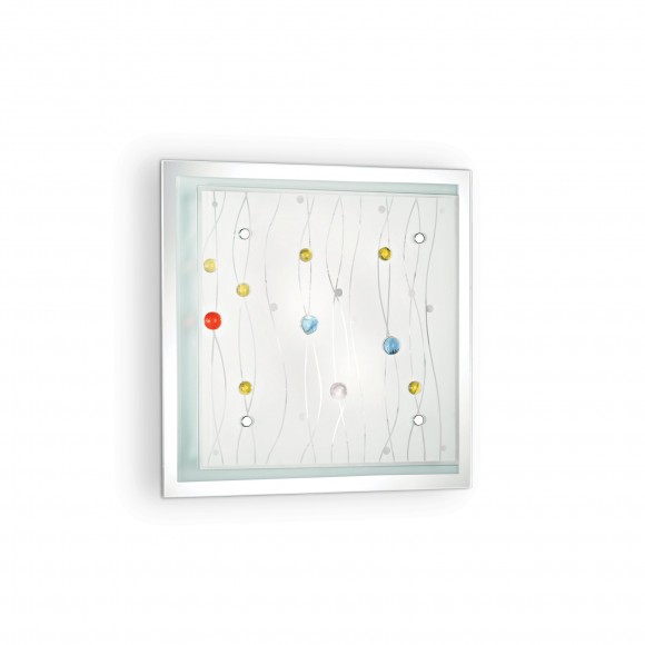 Ideal Lux prisadené stropné a nástenné svietidlo Ocean Color 2x60W | E27 - multicolor