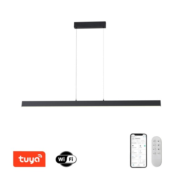 Immax NEO LITE 07234L LED závesné stropné svietidlo TRIANGOLO | 28W integrovaný LED zdroj | 1960lm | 3000-6000K