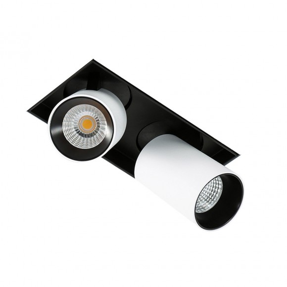Italux GL7119-2 / 12W LED stropné bodové svietidlo Novum 1x12W | 3000K